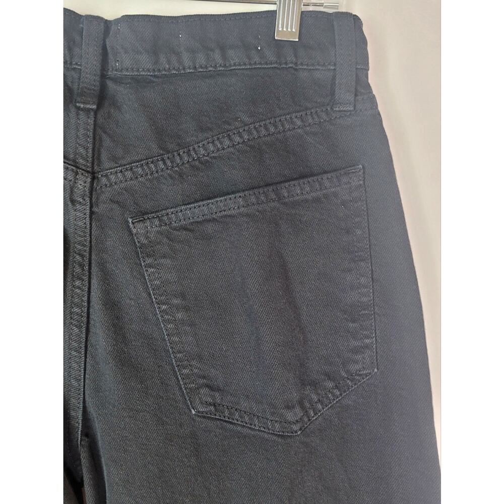 UNIVERSAL THREAD GOODS CO Black High-Rise Easy Barrel Ankle Leg Jeans Size 6 - Picture 6 of 12